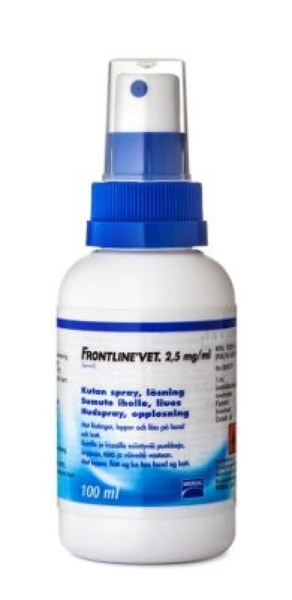 FRONTLINE VET 2,5 mg/ml sumute iholle, liuos