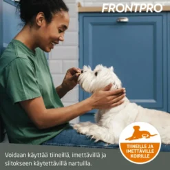 FRONTPRO purutabletti 68 mg >10-25 kg painoisille koirille