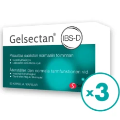 GELSECTAN Kapseli 3x60