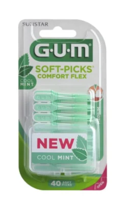 GUM Soft-Picks Comfort Flex Mint Medium harjatikut