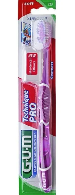 GUM Technique pro compact soft 525MA hammasharja