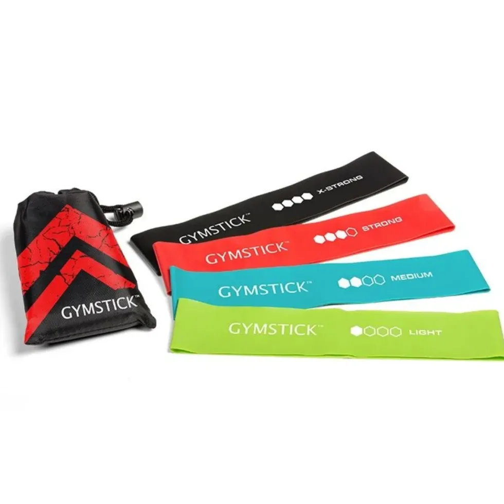 GYMSTICK Mini Band Set vastuskuminauha 4 kpl