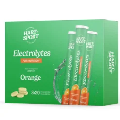 HART-SPORT Elektrolyyttiporeet Appelsiini 3x20 kpl