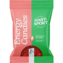 HART-SPORT Energiakarkit Mansikka 80 g