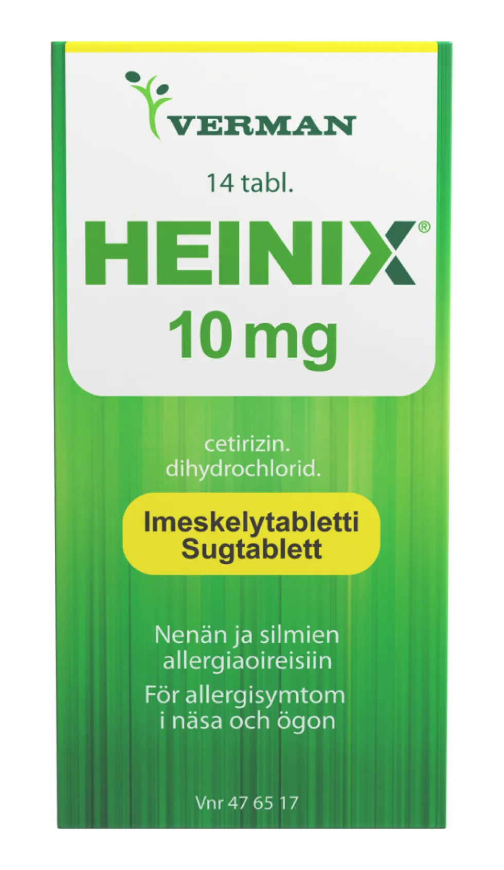 HEINIX 10 mg imeskelytabletti