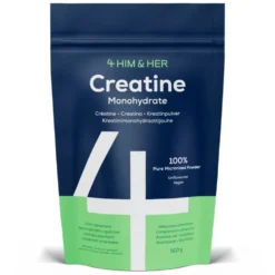 4 HIM & HER Creatine Kreatiinimonohydraatti jauhe 500 g