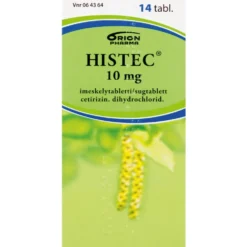 HISTEC 10 mg imeskelytabletti