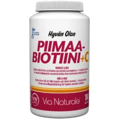 Hyvän Olon Piimaa Biotiini + C-vitamiini 180 tabl