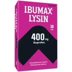 IBUMAX LYSIN tabletti, kalvopäällysteinen 400 mg 30 fol
