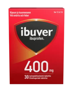 IBUVER 400 mg tabletti, kalvopäällysteinen