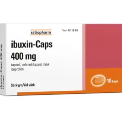 IBUXIN-CAPS 400 mg pehmeä kapseli