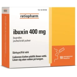 IBUXIN 400 mg jauhe, annospussi