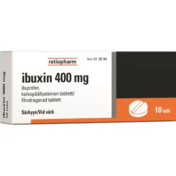 IBUXIN 400 mg tabletti, kalvopäällysteinen