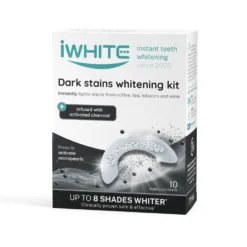 IWHITE Dark stain whitening kit hampaiden valkaisumuotit