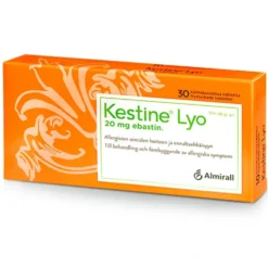 KESTINE LYO 20 mg tabletti, kylmäkuivattu