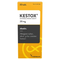 KESTOX 20 mg tabletti, kalvopäällysteinen