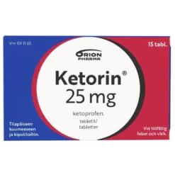 KETORIN 25 mg tabletti 15 kpl