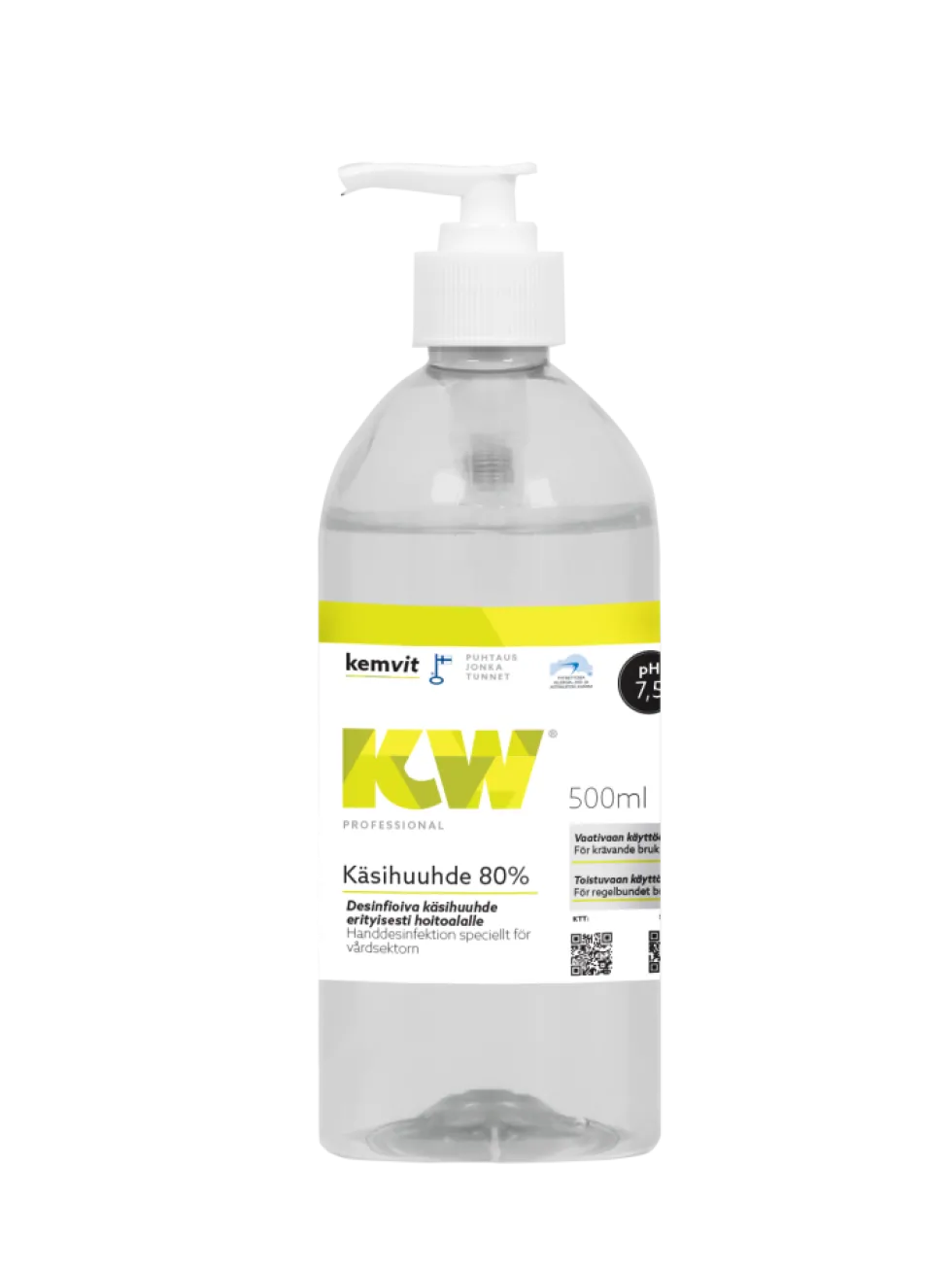 KW Desinfioiva käsihuuhde 80%