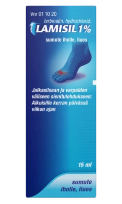 LAMISIL 10 mg/ml sumute iholle, liuos