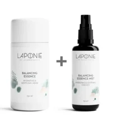 Laponie of Scandinavia Balancing Essence suihke ja refill hoitovesisetti
