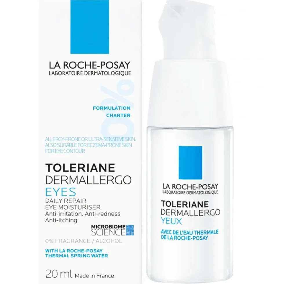 LA ROCHE-POSAY Toleriane Dermallergo Eyes hajusteeton silmänympärysvoide