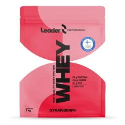 Leader Performance Whey Protein Strawberry 2 kg