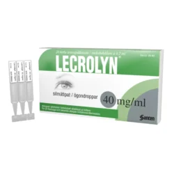 LECROLYN 40 mg/ml silmätipat, liuos, kerta-annospakkaus