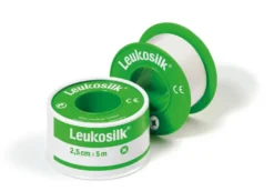 LEUKOPLAST Leukosilk ihoteippi 1,25 cm x 5 m suojakotelolla