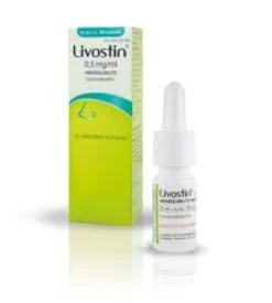 LIVOSTIN 0,5 mg/ml nenäsumute, suspensio (Huom! Päiväys 31.10.2026)