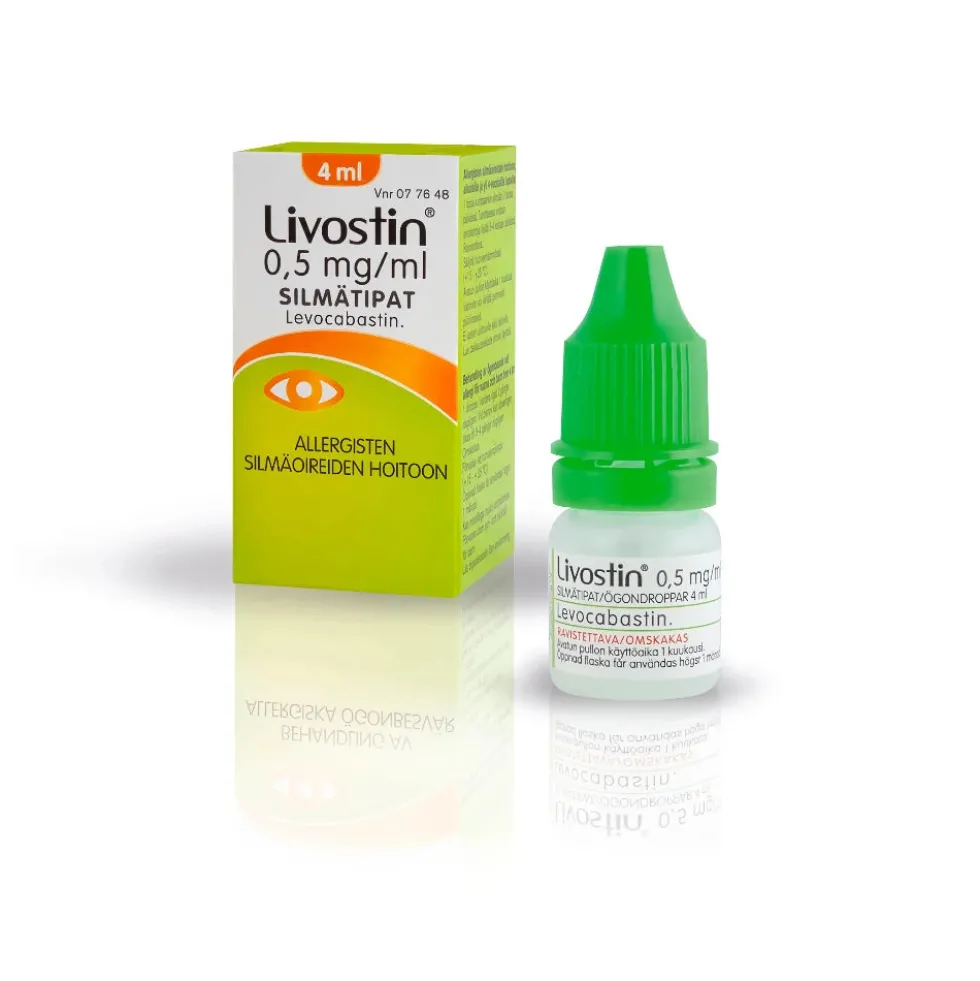 LIVOSTIN 0,5 mg/ml silmätipat, suspensio