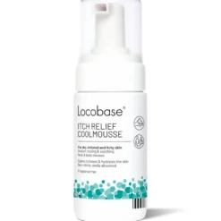 LOCOBASE Itch relief coolmousse viilentävä vartalovaahto kutiavalle iholle