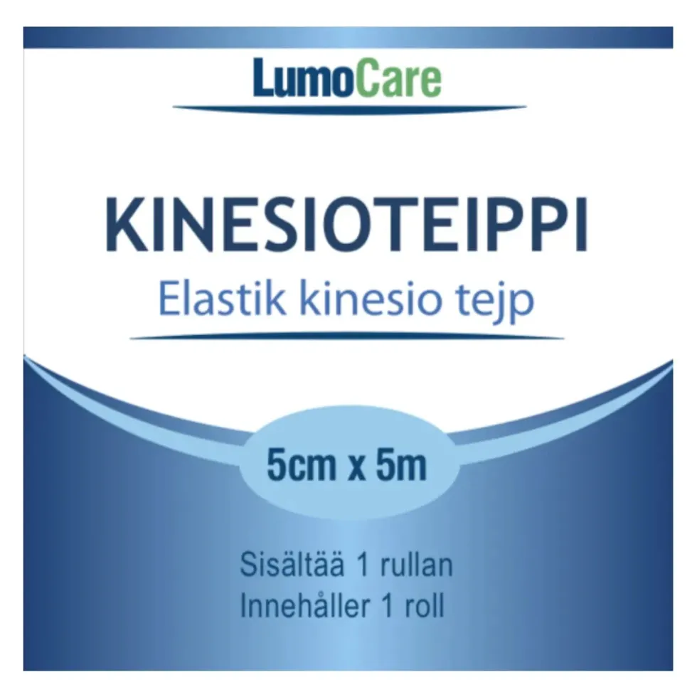 LUMOCARE Kinesioteippi vihreä 5 cm x 5 m 1 kpl