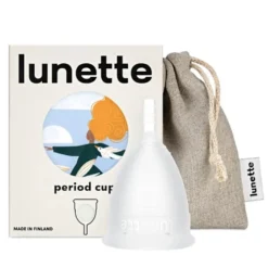 Lunette Kuukautiskuppi Kirkas koko 2 1 kpl