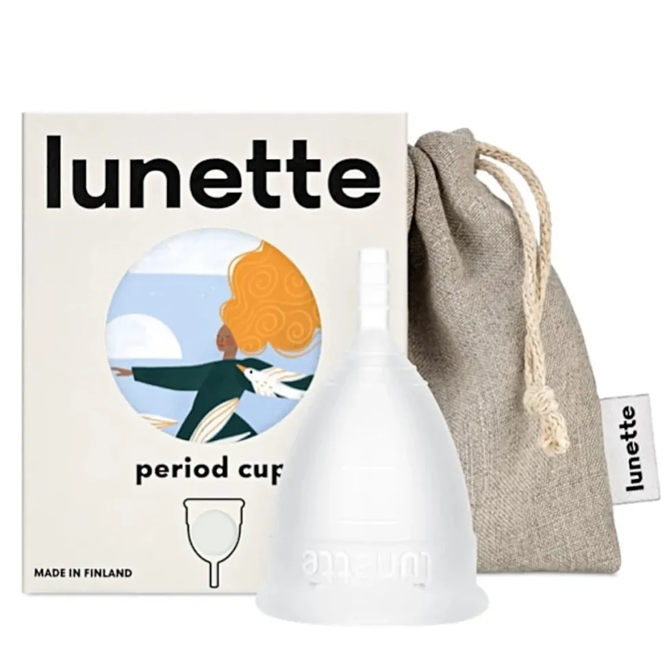 Lunette Kuukautiskuppi Kirkas koko 2 1 kpl