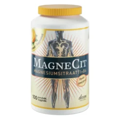 MAGNECIT Magnesiumsitraatti + B6 purutabletti 100 kpl