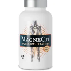 MAGNECIT Magnesiumsitraatti + B6 tabletti 200 kpl