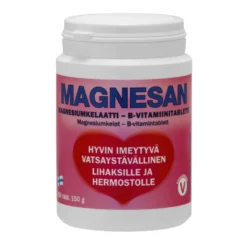 MAGNESAN Magnesiumkelaatti – B-vitamiinitabletti
