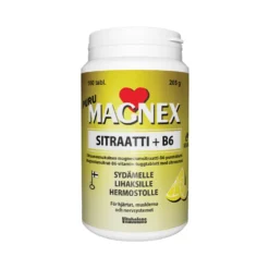 MAGNEX Sitraatti + B6-vitamiini magnesiumsitraattipurutabletti