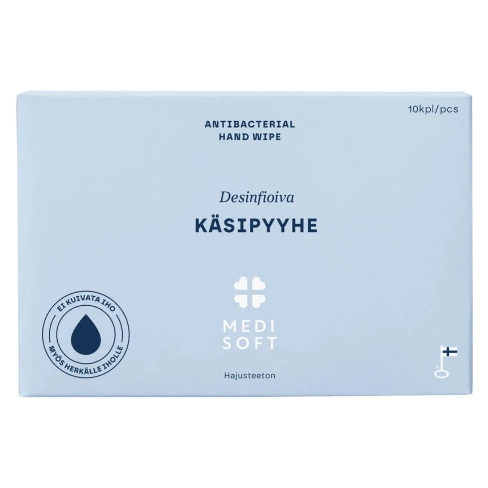 Medisoft Desinfioiva käsipyyhe 10 kpl