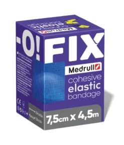 MEDRULL Fix-O itsekiinnittyvä tukisidos 7,5cm x 4,5m