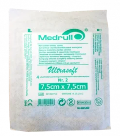 MEDRULL Ultrasoft kuitutaitos 7,5 cm x 7,5 cm 2 kpl