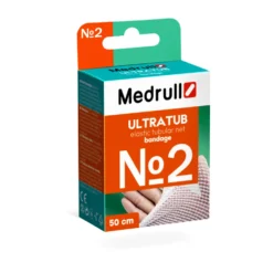 MEDRULL Ultratub joustava putkiside nro 2 jalkaan, ranteeseen, kämmeneen, kyynärpäähän 2 cm x 50 cm