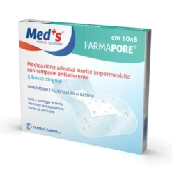 MEDS Farmapore vedenpitävä haavasidos 8x10 cm 5 kpl