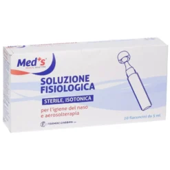 MEDS Fysiologinen suolaliuos NaCL 0,9 % 20 x 5 ml
