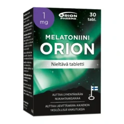 MELATONIINI Orion 1 mg nieltävä tabletti 30 kpl