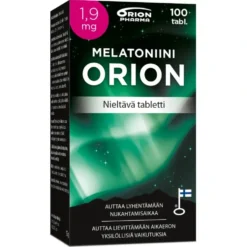 MELATONIINI Orion 1,9 mg nieltävä tabletti 100 kpl