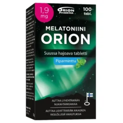 MELATONIINI Orion 1,9 mg piparminttu 100 kpl