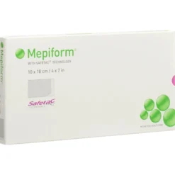 MEPIFORM Silikonisidos epästeriili 10 x 18 cm 5 kpl