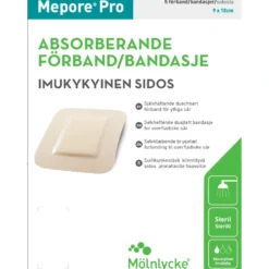 MEPORE Pro haavasidos vedenkestävä 9x10 cm 5 kpl