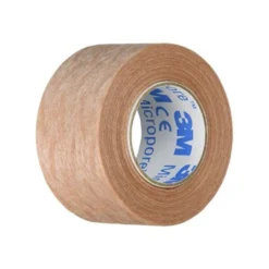 MICROPORE Kuituteippi 25 mm x 10 m, ruskea